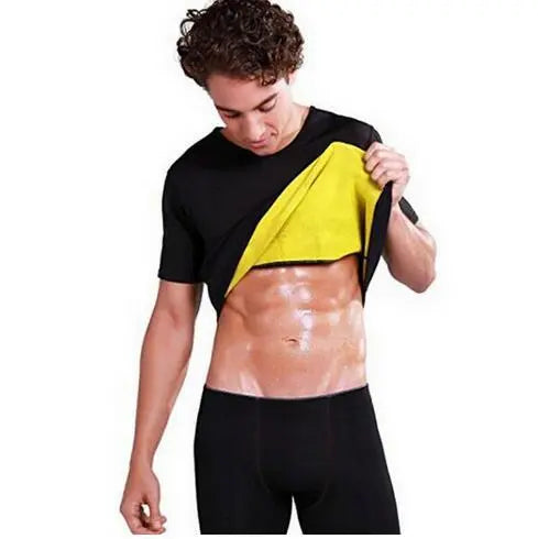 Men's Weight-Loss Neoprene T-Shirt - Rehmiar