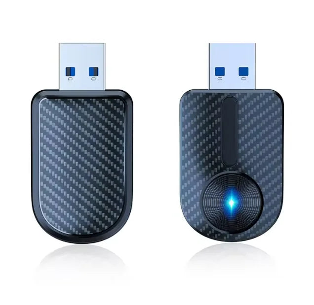 New 2 in 1 Wireless CarPlay Adapter & Android Auto Wireless Adapter - Rehmiar