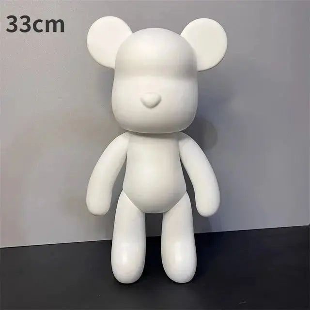 DIY Fluid Bear Sculpture – Handmade Bear Art Figurine for Home Decor & Gifts - Rehmiar