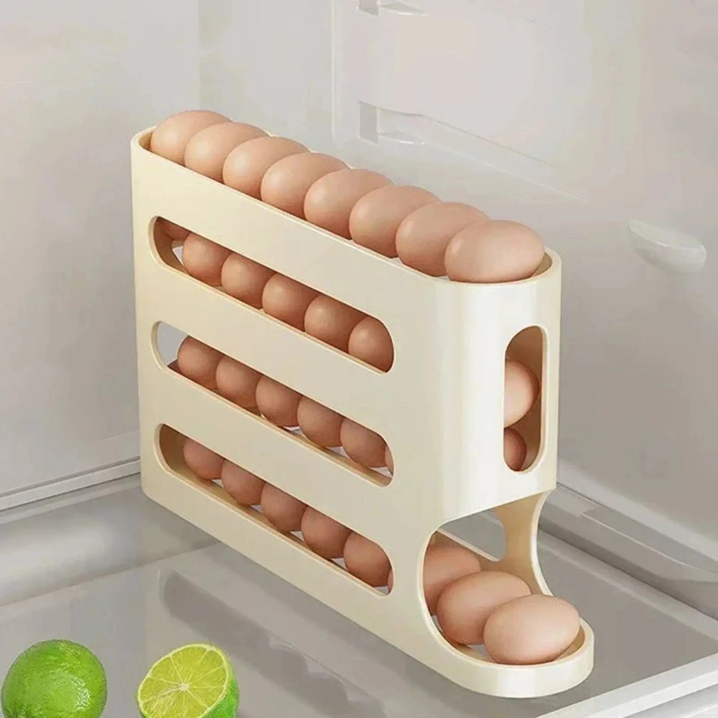 4-layer Slide Egg Storage Box Ladder Style Egg Box - Rehmiar