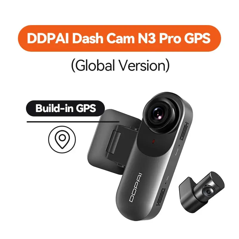 DDPAI Mola N3 Pro 2.5K Dash Cam with Wi-Fi – Smart Car Driving Recorder - Rehmiar
