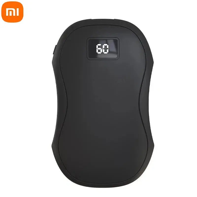 Xiaomi 50000mAh Portable Hand Warmer with Digital Display Fast Heating Safe Double-Sided Warmth Winter Hand Warmer - Rehmiar