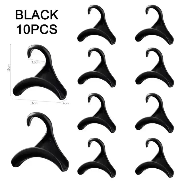 5pcs bag hanger hook Handbag hat scarf storage rack wardrobe backpack hook Handbag Holder Storage Rack Organization
