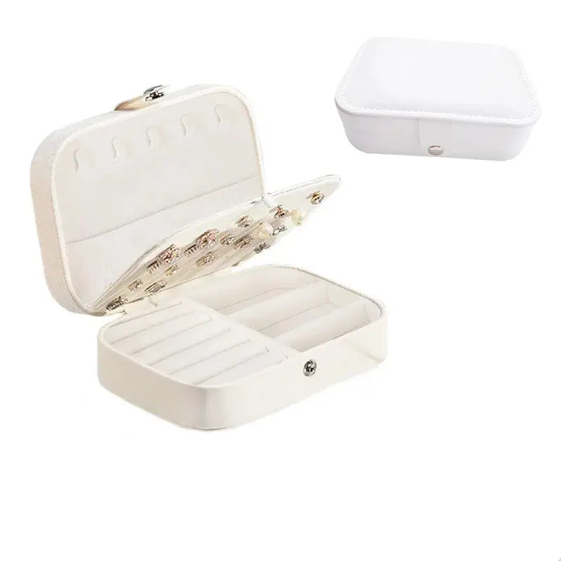 High-end Exquisite Large Capacity Portable Jewellery Storage Box - Rehmiar