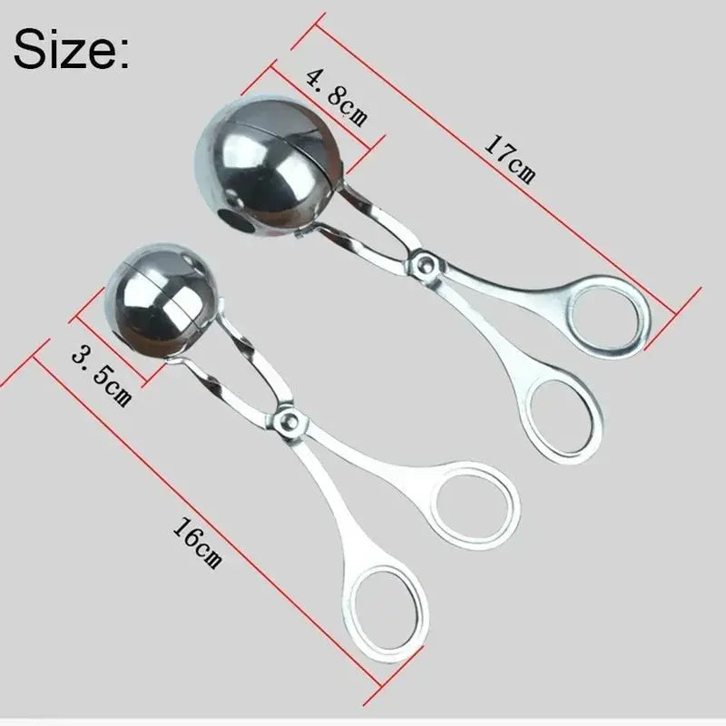 Stainless Steel Meatball, Fish Ball, Rice Ball Maker Tool - Rehmiar