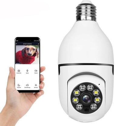 Home Smart WiFi Panoramic Bulb E27 Surveillance Camera - Rehmiar