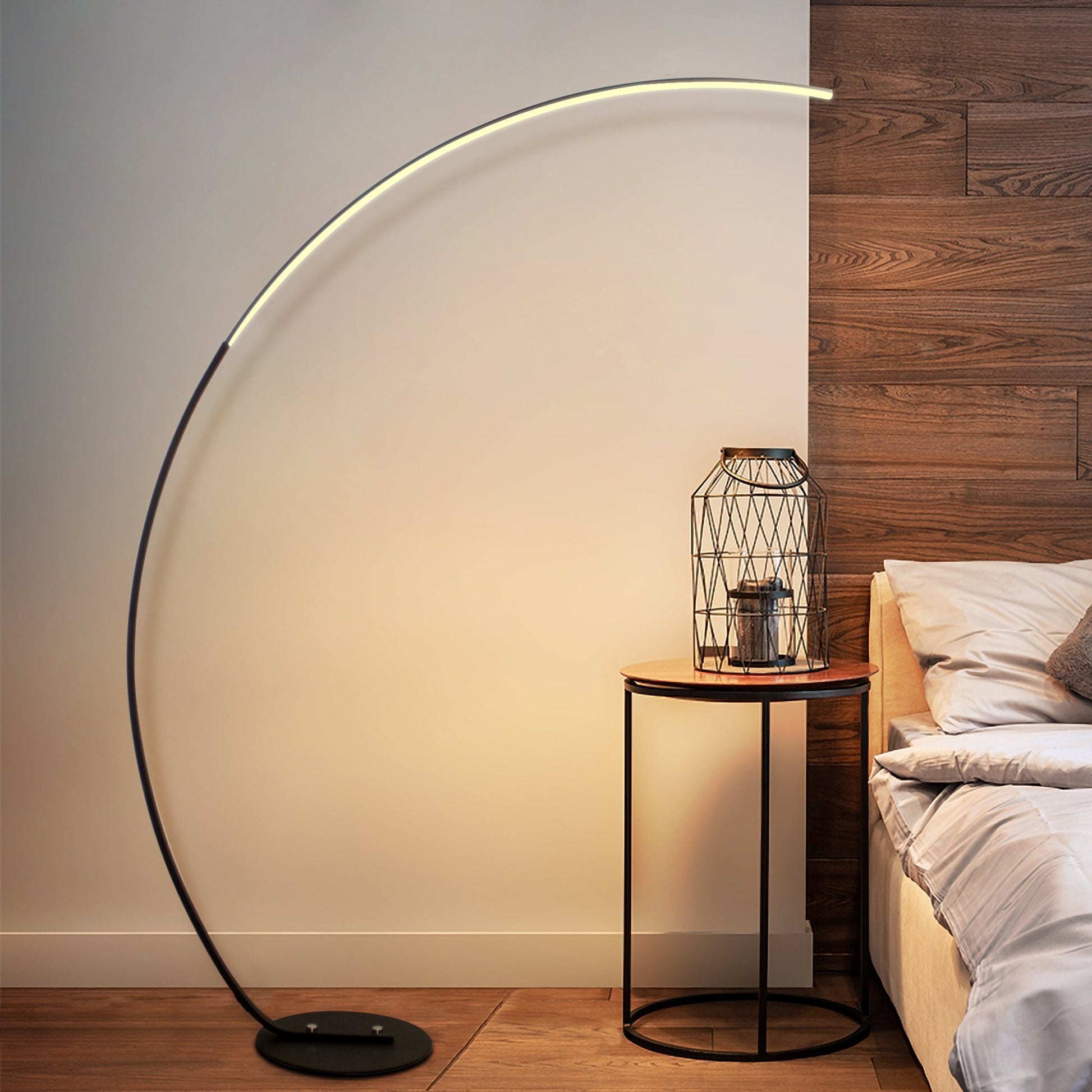 RGBW Modern Curve Floor Lamp | New Version - Rehmiar