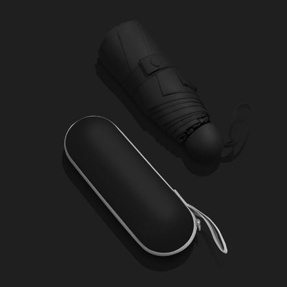 Sun Umbrella Female Sunscreen Anti Ultraviolet Compact Portable Folding 50 Off Pocket Capsule Sun And Rain Umbrella Dual-use Umbrella - Rehmiar