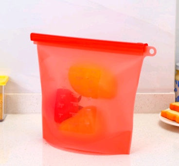 Silicone fresh-keeping vacuum sealed bag for food storage - Rehmiar