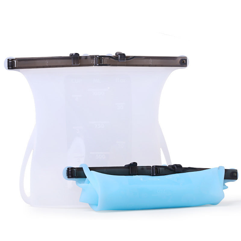 Multipurpose silicone food preservation sealed  bag