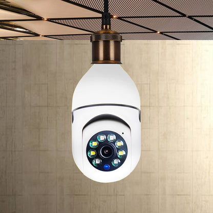 Home Smart WiFi Panoramic Bulb E27 Surveillance Camera - Rehmiar