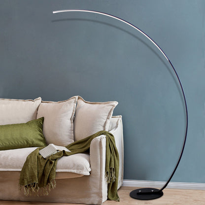 RGBW Modern Curve Floor Lamp | New Version - Rehmiar