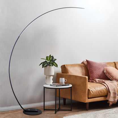 RGBW Modern Curve Floor Lamp | New Version - Rehmiar