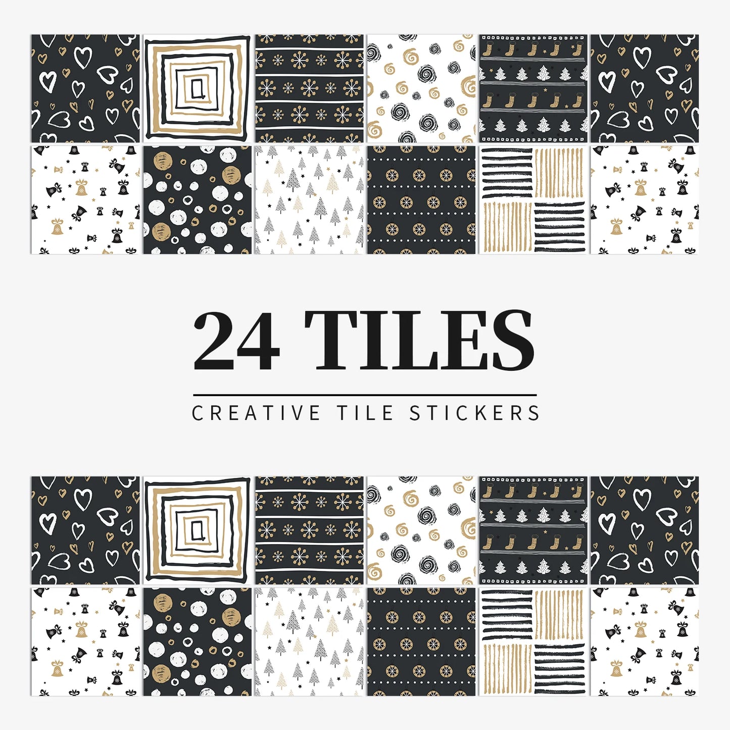 Waterproof Self-adhesive Light Colour Wall Tiles Stickers - Rehmiar