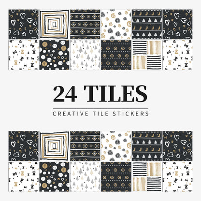 Waterproof Self-adhesive Light Colour Wall Tiles Stickers - Rehmiar