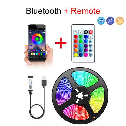 Tape Bluetooth USB LED Strip Light - Rehmiar
