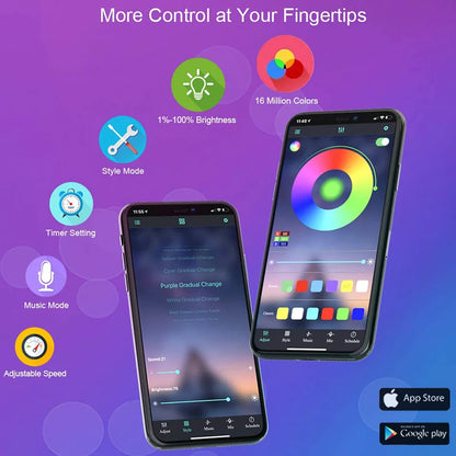 Tape Bluetooth USB LED Strip Light - Rehmiar