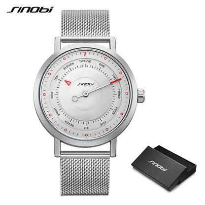 SINOBI Hot Fashion Men's Sports Watch Military Luminous Waterproof Quartz Wristwatches - Rehmiar