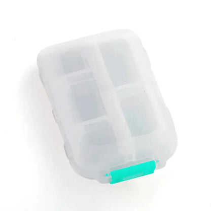 Tcare Travel Pill Organizer – Moisture-Proof Pill Box for Pocket or Purse, Portable Daily Medicine & Vitamin Holder Container - Rehmiar