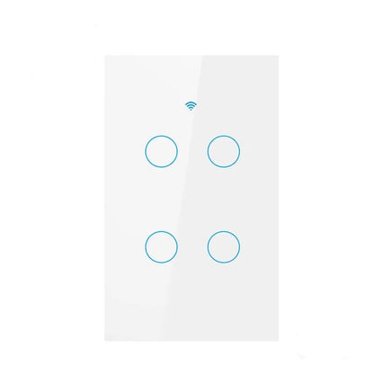 Smart Switches Wi-Fi Touch Work with Alexa Google Home- No Neutral Wire Required Rehmiar