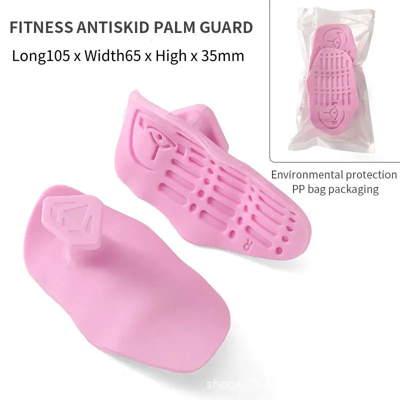 1 Pair Anti-Slip Training Gloves – Palm Protection for Weightlifting & Sports, Easy-to-Use Hand Grips - Rehmiar