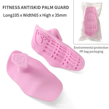 1 Pair Anti-Slip Training Gloves – Palm Protection for Weightlifting & Sports, Easy-to-Use Hand Grips - Rehmiar