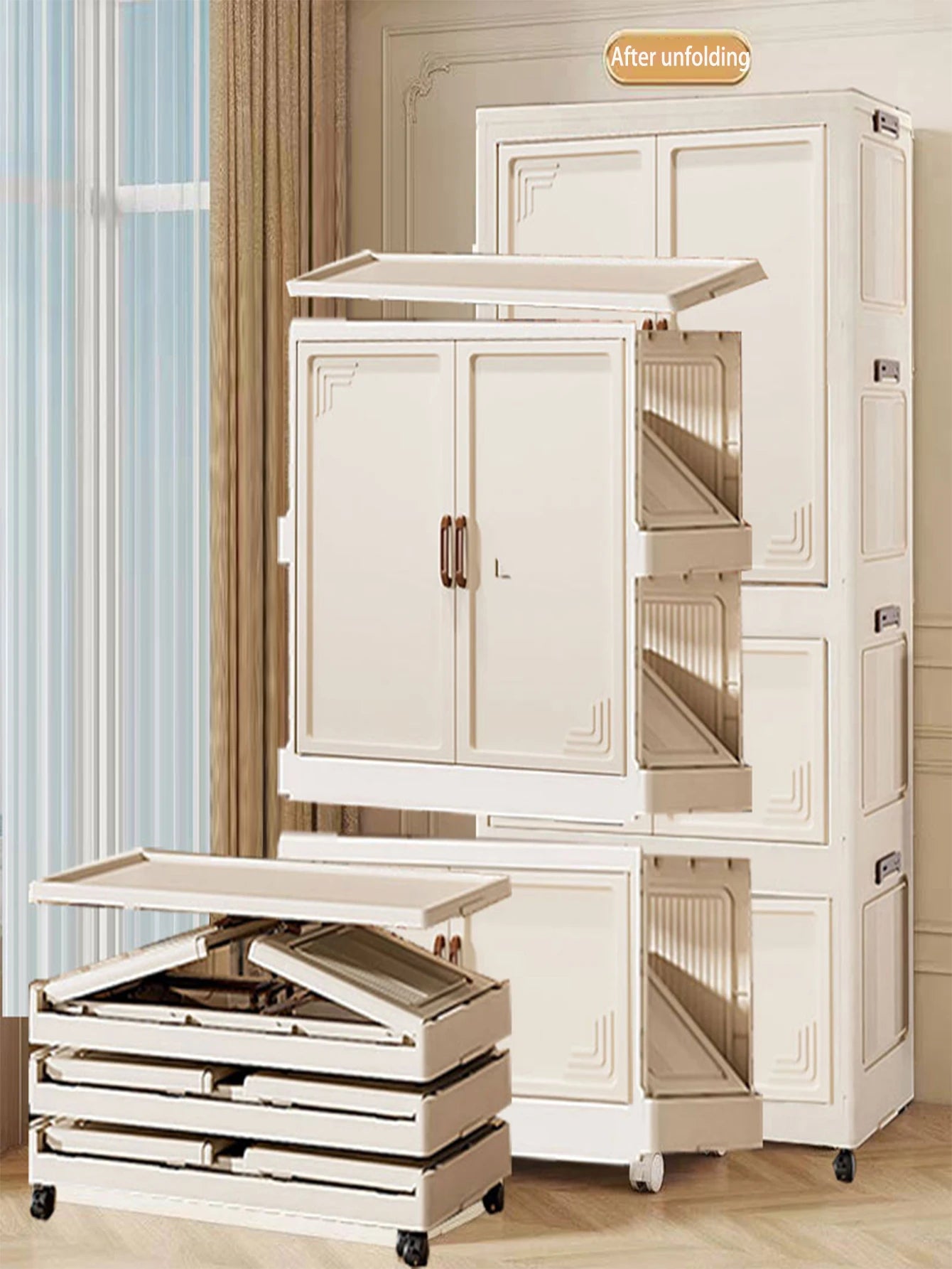 Multi-usage Large Capacity Foldable Wardrobe