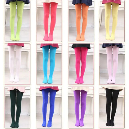Ballet Dance Tights for Girls – Soft Footed Stockings, Good Elasticity School Uniform Tights