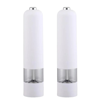 Electric Salt and Pepper Grinder Set – One-Handed Operation Stainless Steel Spice Mill with Light, Automatic for Kitchen