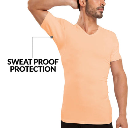 Men Anti-transpiration Underarm Sweat Proof Undershirt - Rehmiar