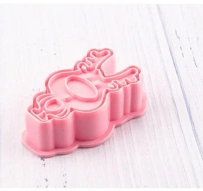 Christmas Cookie Mold 3D Biscuit Santa Snowman Elk Cookie Mould New Year Party Decor Baking Gadgets