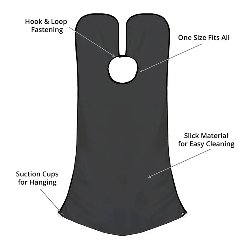 Beard Shaving Apron for Man- Shaving Apron