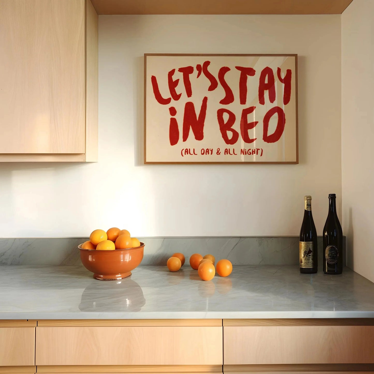 Amore Green Striped Canvas Wall Art – Wine Glass & Pepper Modern Home Decor