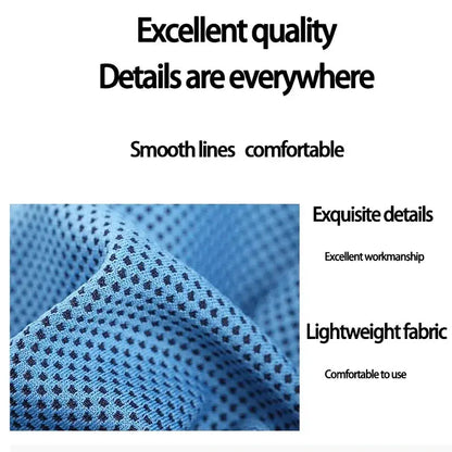 Microfiber Sports Towel – Quick Dry, Super Absorbent, Ultra Soft & Lightweight for Gym, Swimming, Yoga, Beach & Camping Rehmiar