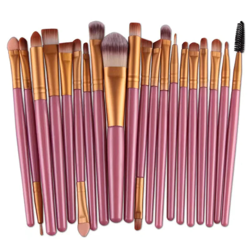 20pcs Complete eyeshadow Brushes Free Eyeliner brush