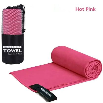 Quick-Dry Sports Towel – Microfiber for Running, Yoga, Gym, Fitness, Basketball, Outdoor, Camping, Hiking & Beach Rehmiar