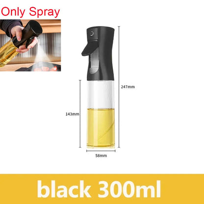 Plastic Spray Oil Sprayer 2in1 Bottle Oil Dispenser Rehmiar