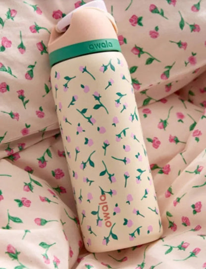 Insulated Stainless Steel Sports Water Bottle with Straw - Rehmiar