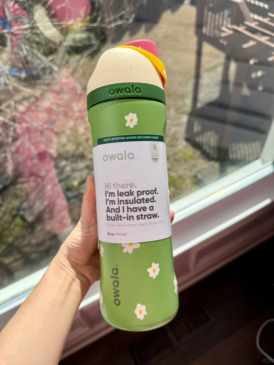 Owala Insulated Stainless Steel Water Bottle with Straw, BPA-Free Sports Water Bottle, Great for Travel - Rehmiar