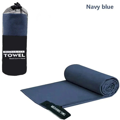 Quick-Dry Sports Towel – Microfiber for Running, Yoga, Gym, Fitness, Basketball, Outdoor, Camping, Hiking & Beach Rehmiar