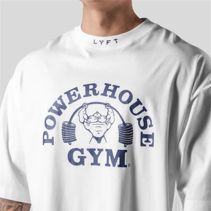LYFT Jointly Men Running Sports Gym Cotton T-shirt - Rehmiar