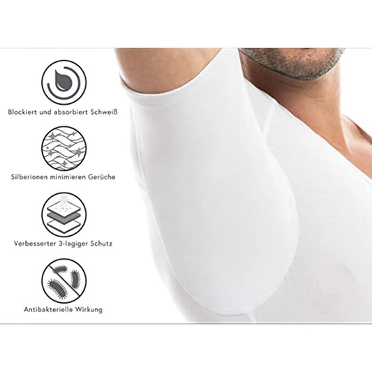 Men Anti-transpiration Underarm Sweat Proof Undershirt - Rehmiar