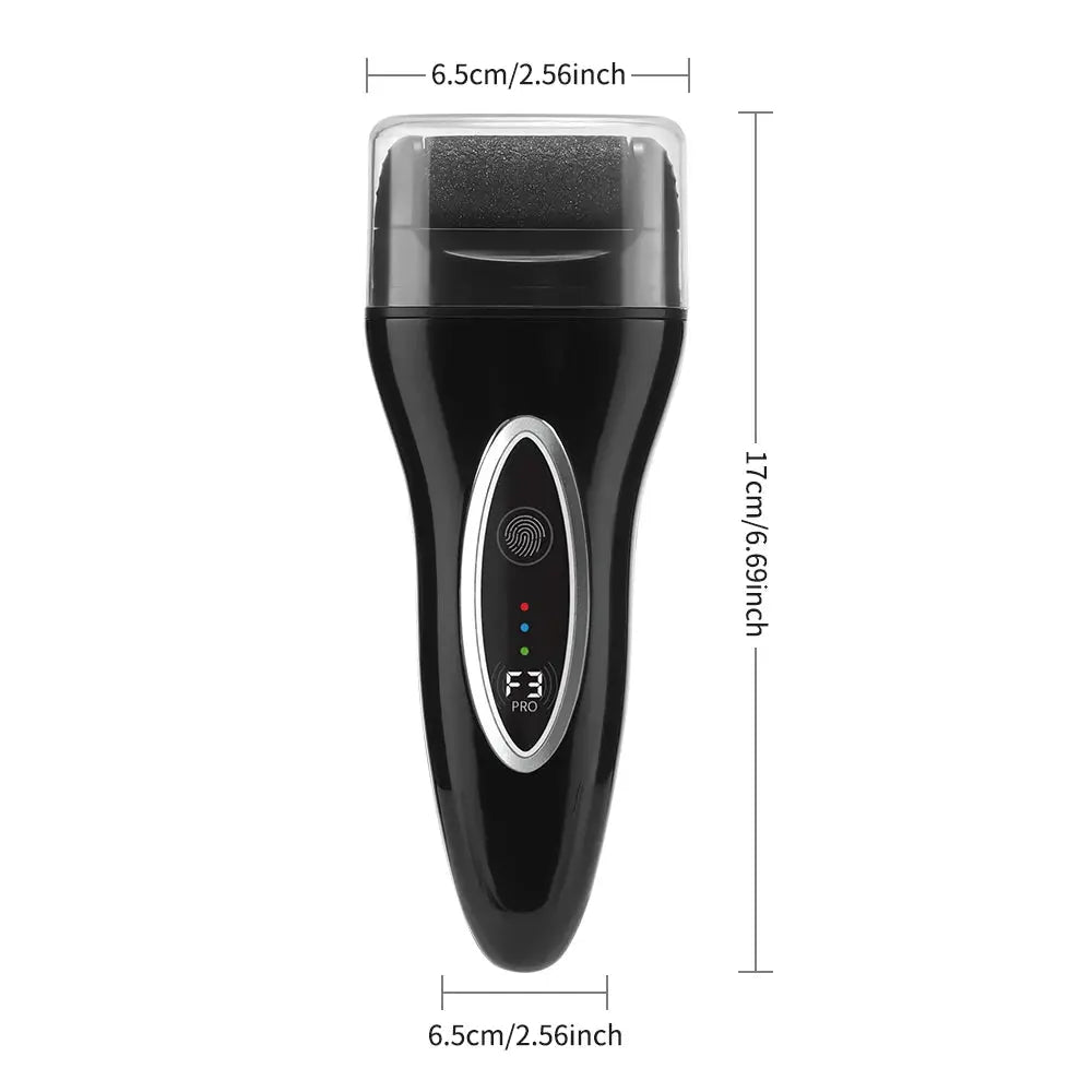 Electric Foot Grinder – Automatic Pedicure Tool for Removing Dead Skin, Calluses & Thick Leather, Gentle Exfoliation with 2 Speeds - Rehmiar