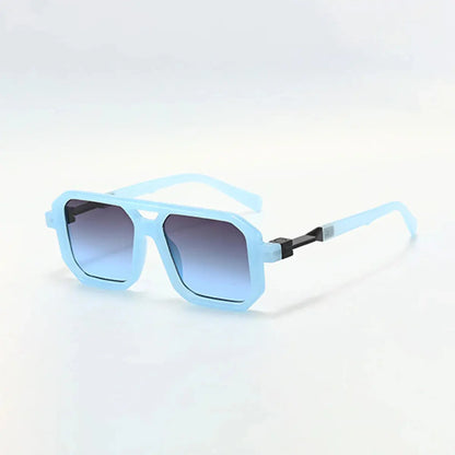 Anti-Blue Light Square Glasses – Lightweight Transparent Black Frame Eyewear for Men Women - Rehmiar