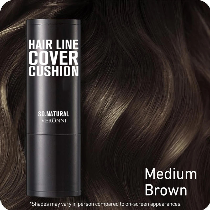Instant Hairline Powder, Fast Covering Hair Root Concealer, Eyebrow and Beard Lines, Long-lasting Wind and Sweat Resistant
