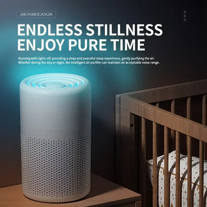 HEPA Air Purifier for Home with Scented Sponge Deodorizing - Rehmiar