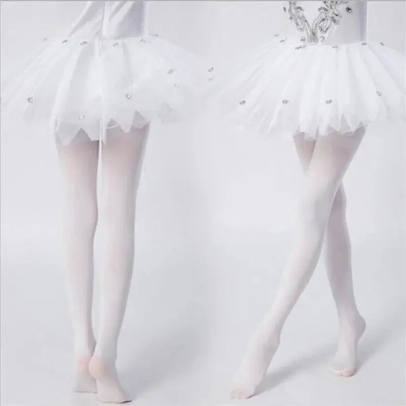 Ballet Dance Tights for Girls – Soft Footed Stockings, Good Elasticity School Uniform Tights