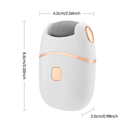 Electric Foot Grinder – Automatic Pedicure Tool for Removing Dead Skin, Calluses & Thick Leather, Gentle Exfoliation with 2 Speeds - Rehmiar