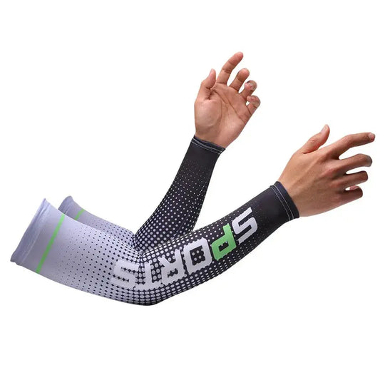 Sport Ice Arm Sleeves for Men – UV Sun Protection, Breathable Cooling Cuff for Cycling & Outdoor, Anti-Sunburn Long Sleeve Rehmiar