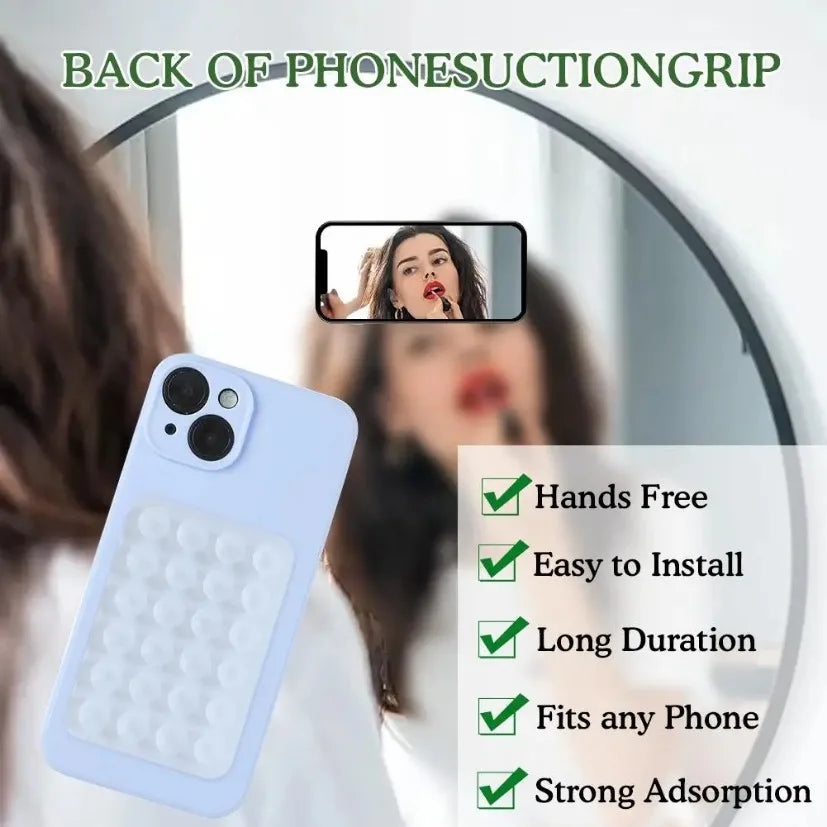 Silicone Anti-Slip Suction Phone Case Mount